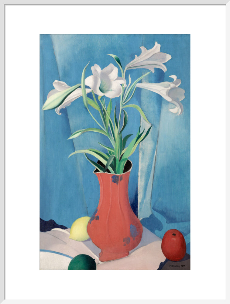 Bernard Meninsky, Lilies, 1917