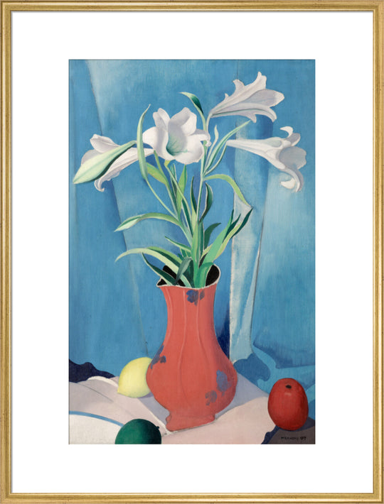 Bernard Meninsky, Lilies, 1917