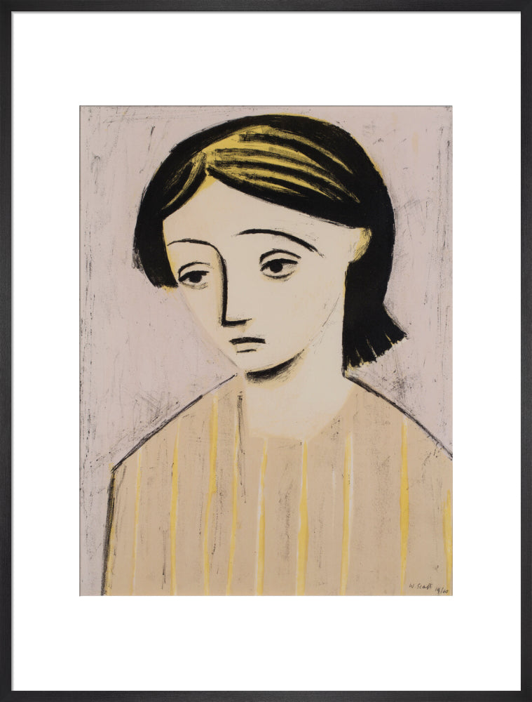 William Scott, Portrait of a Girl, 1948