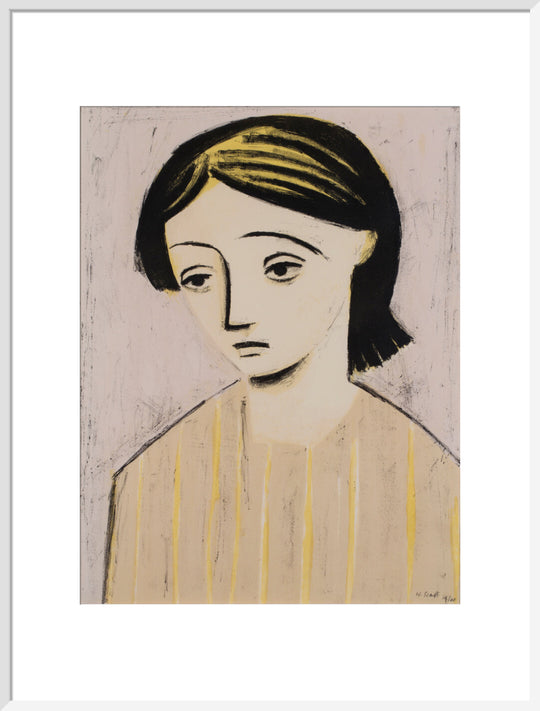 William Scott, Portrait of a Girl, 1948