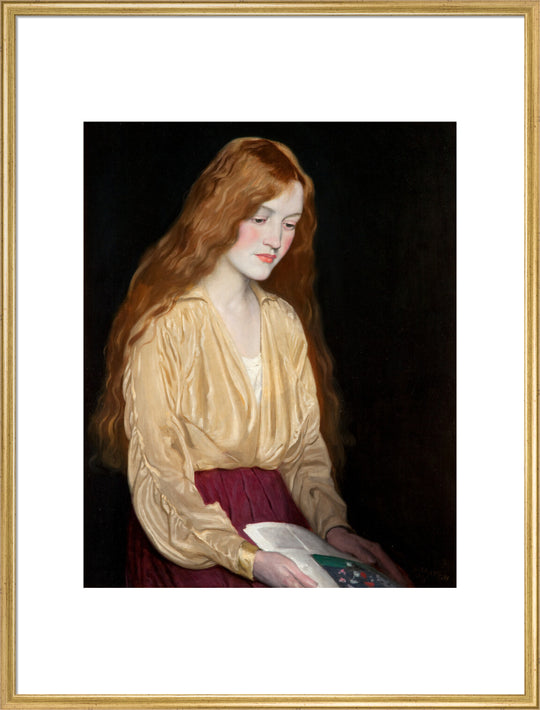 William Strang, Cynthia, 1917