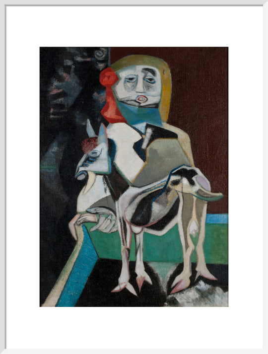 Robert Colquhoun, Woman and Goat, 1948