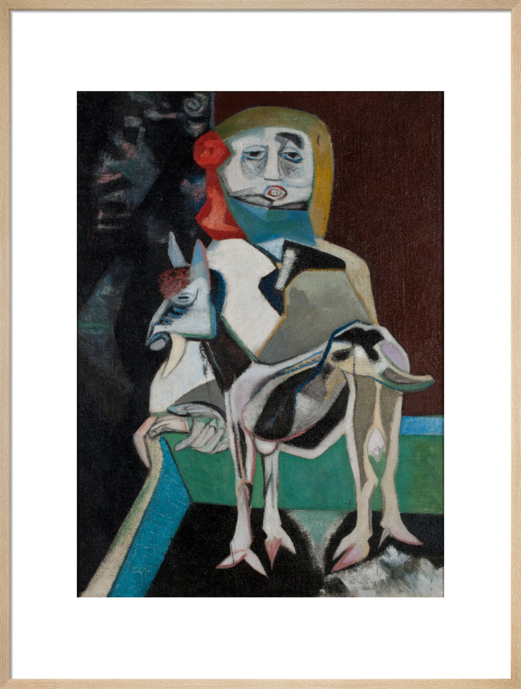 Robert Colquhoun, Woman and Goat, 1948