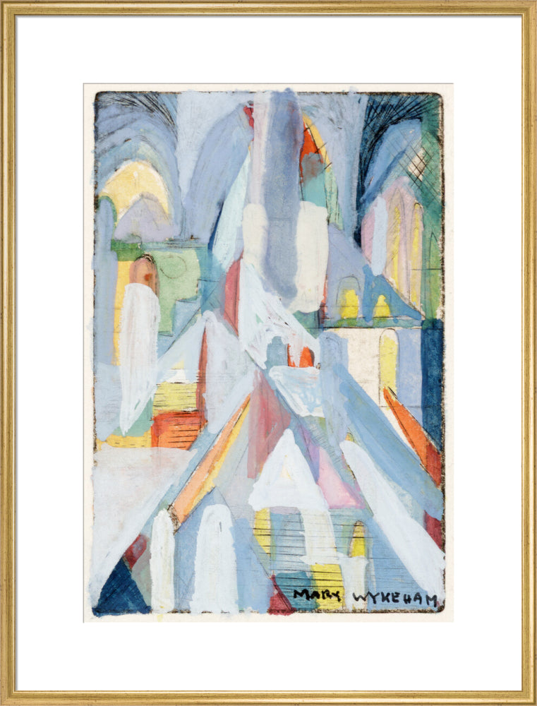 Mary Wykeham, Small Window / Inside and Outside a Church, 1938