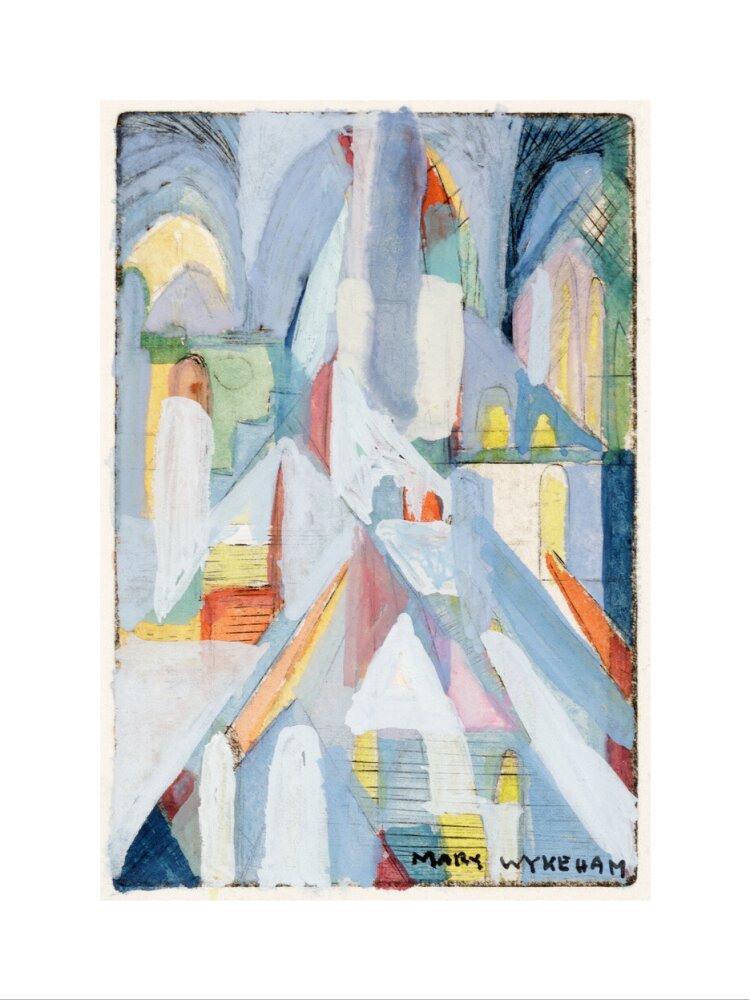 Mary Wykeham, Small Window / Inside and Outside a Church, 1938