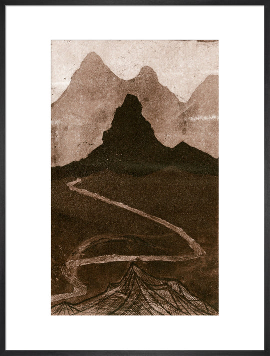 Mary Wykeham, Hoggar (brown version), 1988