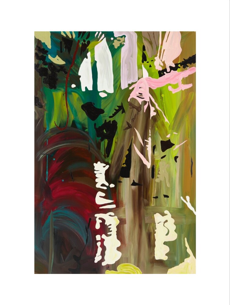 Clare Woods, Sunken Line, 2015
