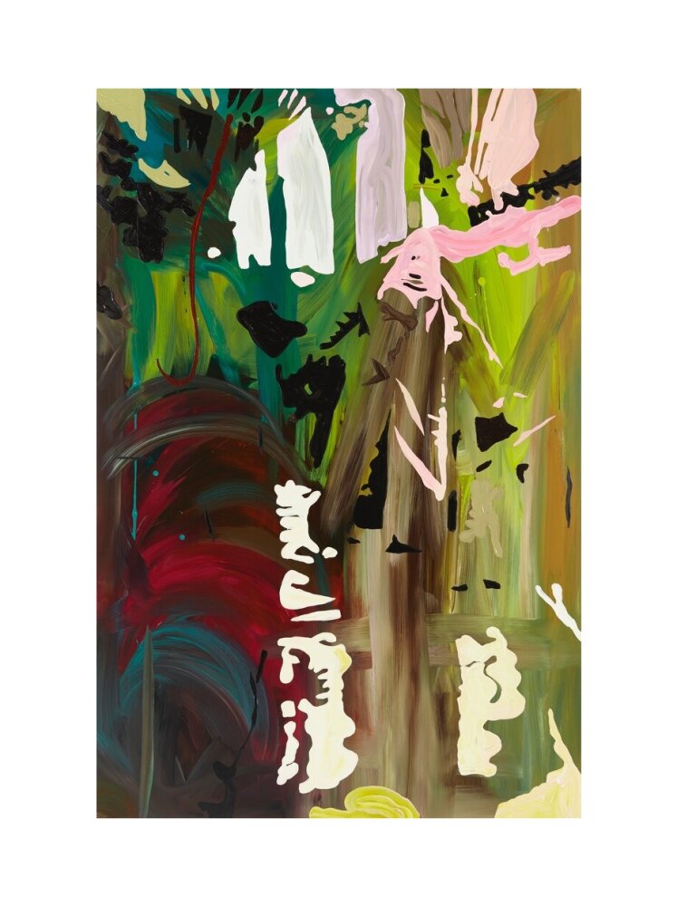 Clare Woods, Sunken Line, 2015