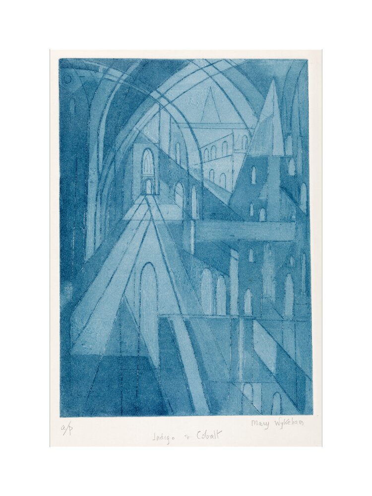 Mary Wykeham, Indigo and Cobalt 2