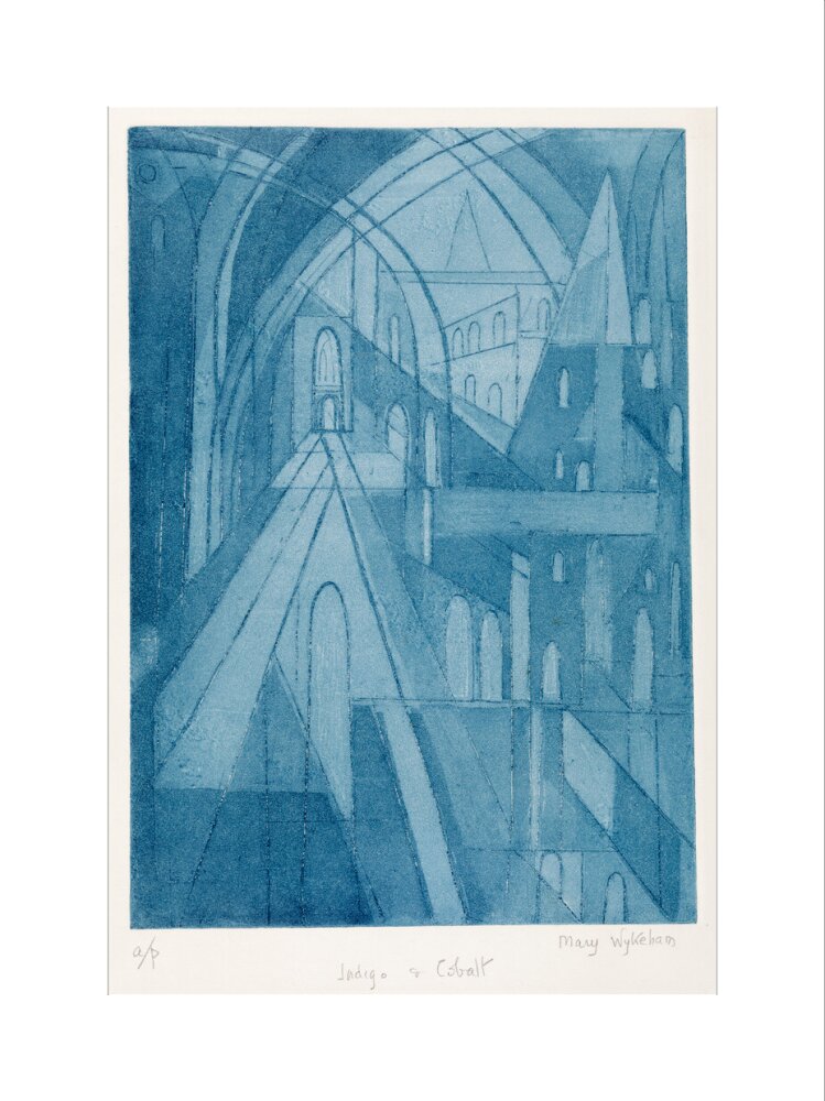 Mary Wykeham, Indigo and Cobalt 2