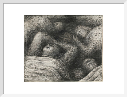 Henry Moore, Four Grey Sleepers, 1941