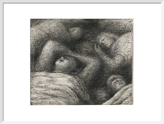 Henry Moore, Four Grey Sleepers, 1941