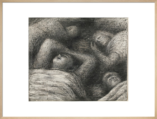 Henry Moore, Four Grey Sleepers, 1941