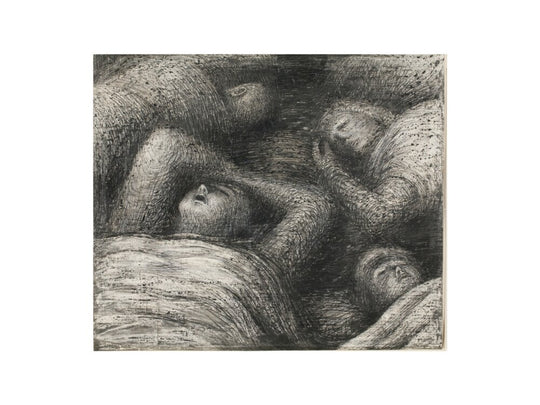Henry Moore, Four Grey Sleepers, 1941
