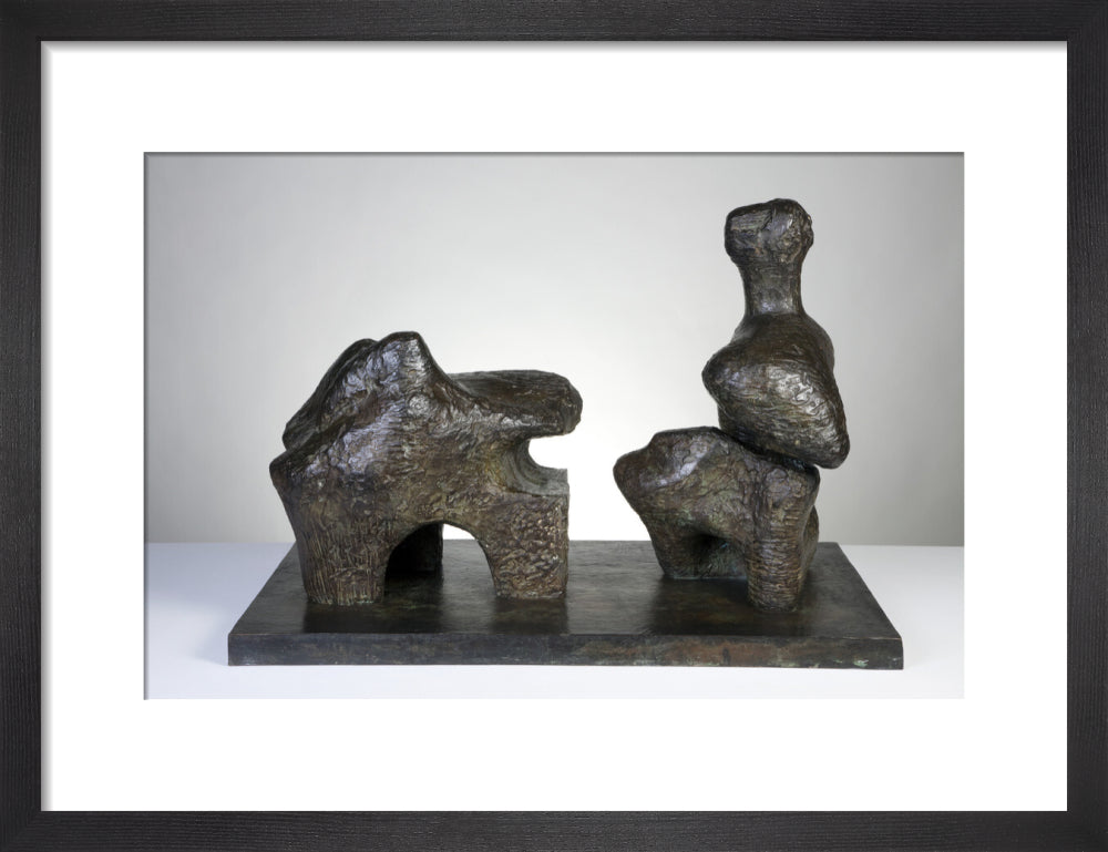 Henry Moore, Two Piece Reclining Figure No.4, 1961