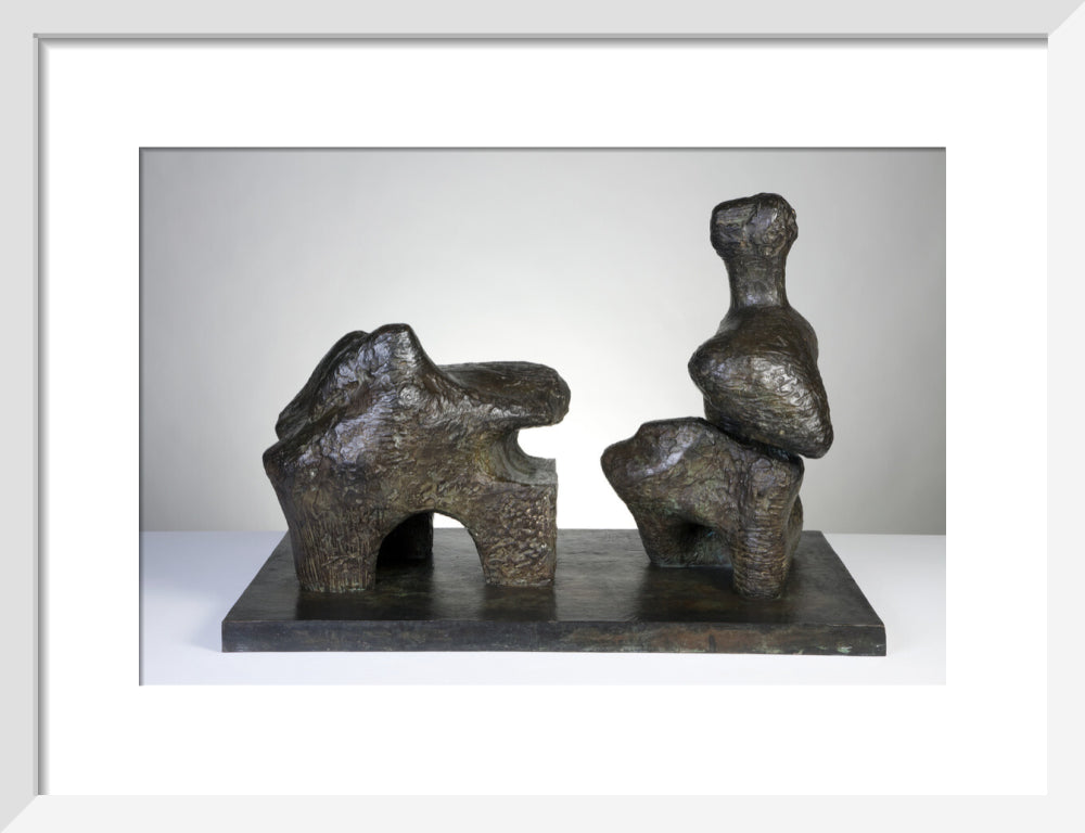 Henry Moore, Two Piece Reclining Figure No.4, 1961