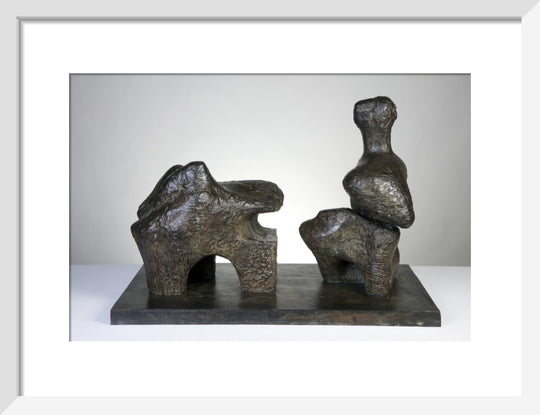 Henry Moore, Two Piece Reclining Figure No.4, 1961