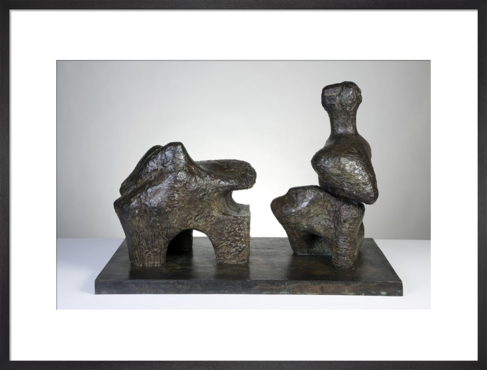 Henry Moore, Two Piece Reclining Figure No.4, 1961