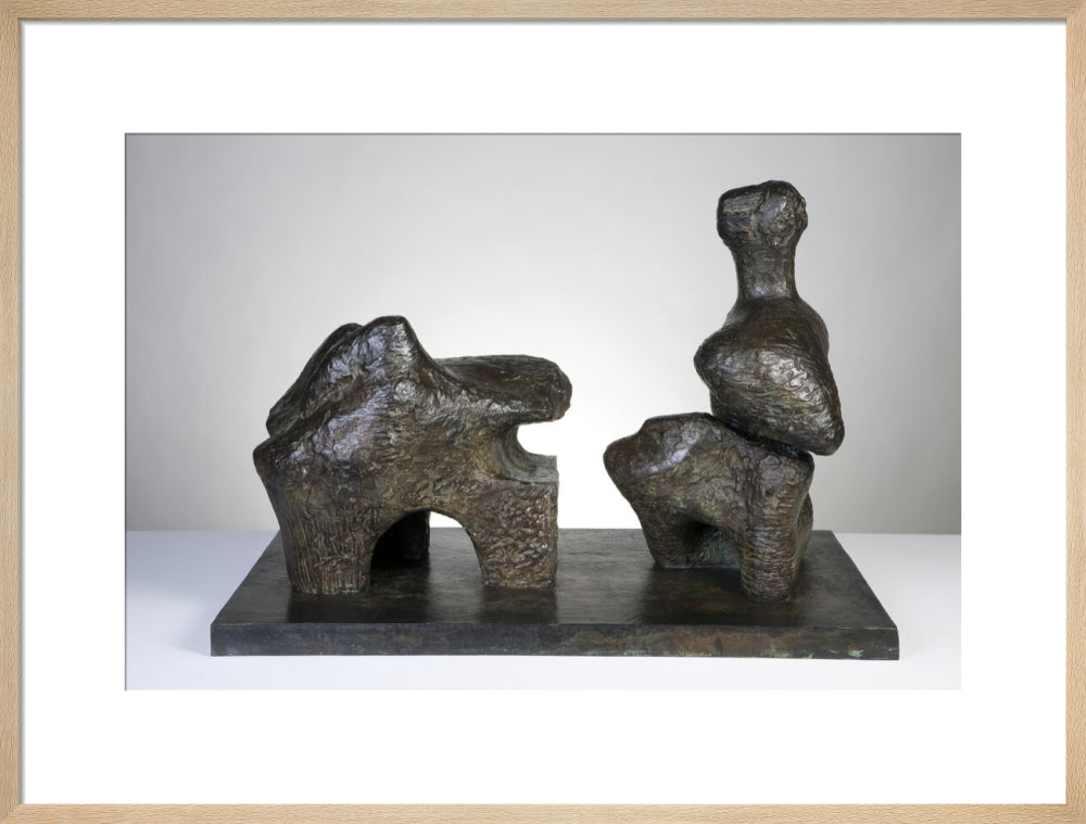 Henry Moore, Two Piece Reclining Figure No.4, 1961