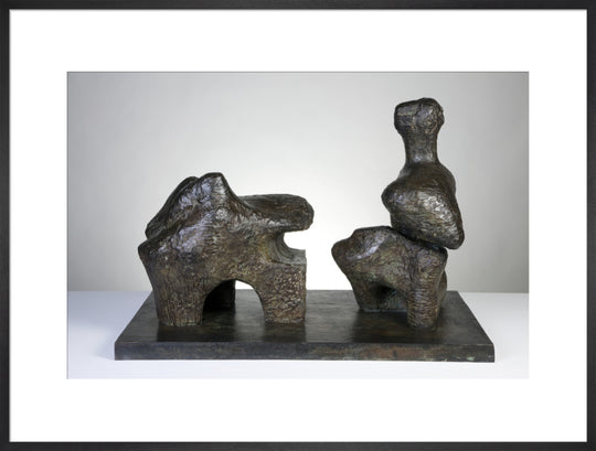 Henry Moore, Two Piece Reclining Figure No.4, 1961