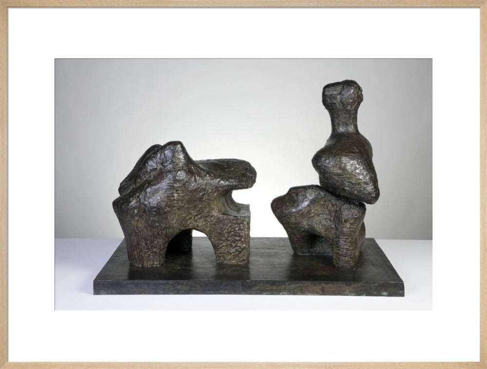 Henry Moore, Two Piece Reclining Figure No.4, 1961