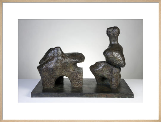 Henry Moore, Two Piece Reclining Figure No.4, 1961