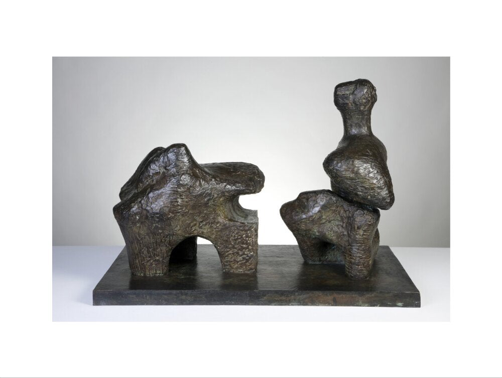 Henry Moore, Two Piece Reclining Figure No.4, 1961
