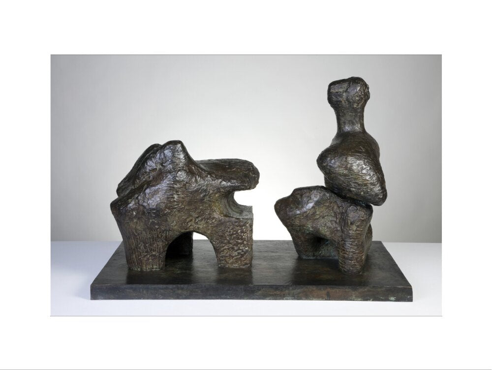 Henry Moore, Two Piece Reclining Figure No.4, 1961