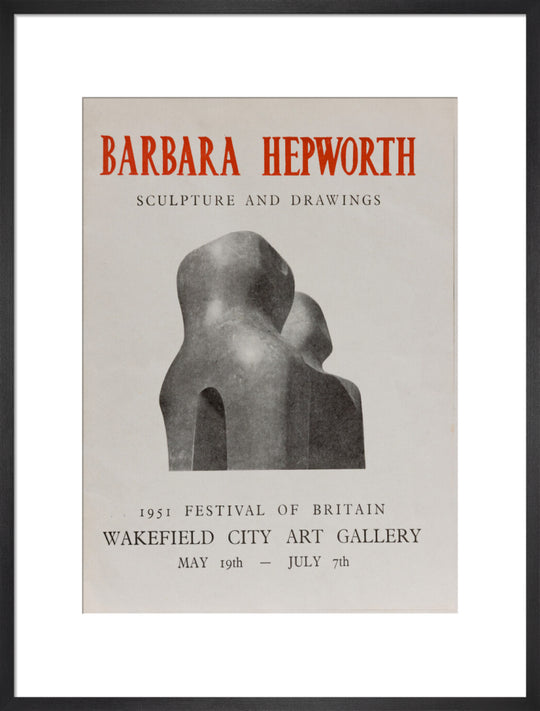 Barbara Hepworth, Sculpture and Drawing, 1951.