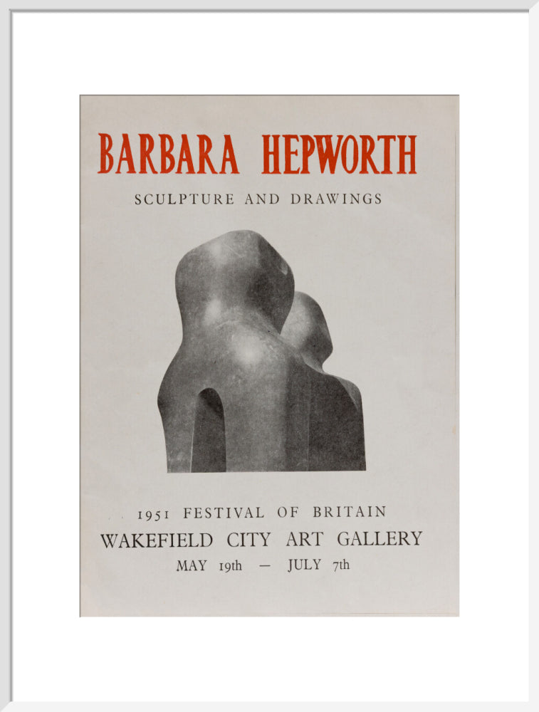 Barbara Hepworth, Sculpture and Drawing, 1951.