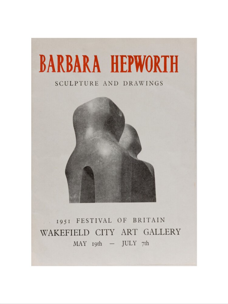 Barbara Hepworth, Sculpture and Drawing, 1951.