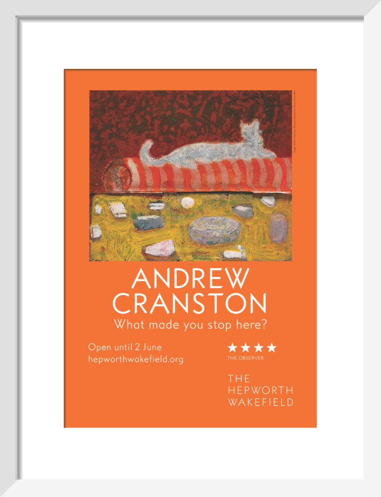 Andrew Cranston, What made you stop here?, 2024.