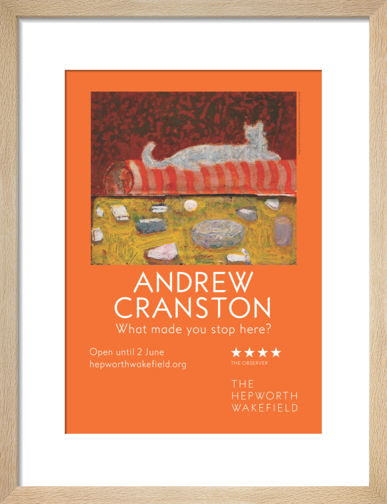 Andrew Cranston, What made you stop here?, 2024.