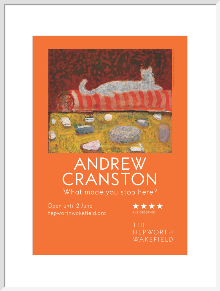 Andrew Cranston, What made you stop here?, 2024.