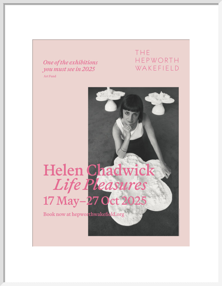 Helen Chadwick, Life Pleasures, 2025 (art print, large, white)
