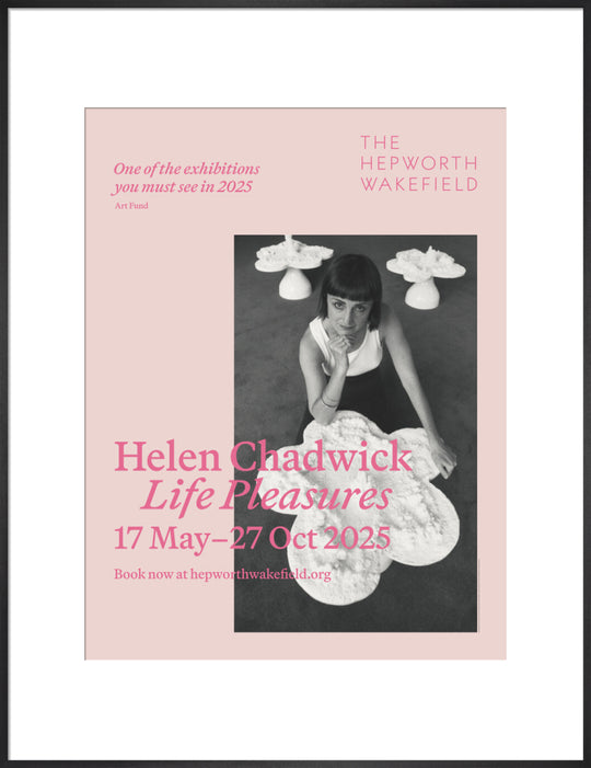 Helen Chadwick, Life Pleasures, 2025 (art print, extra large, black)