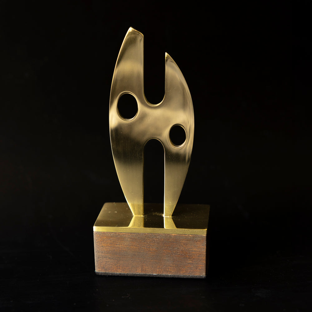 Barbara Hepworth Winged Figure Brass Object