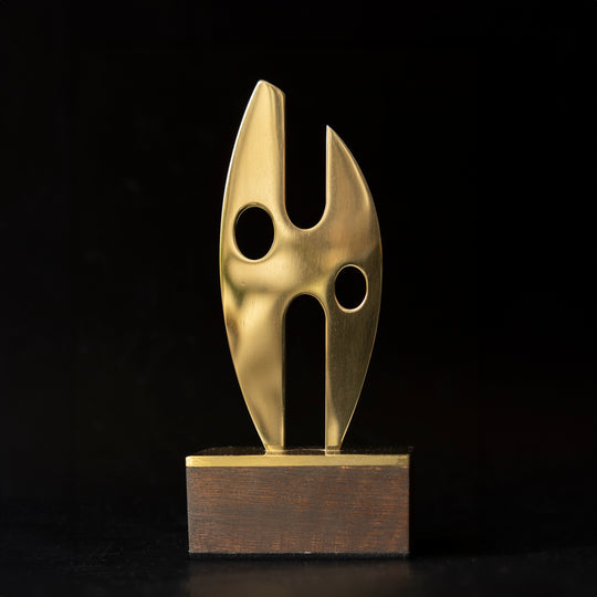 Barbara Hepworth Winged Figure Brass Object