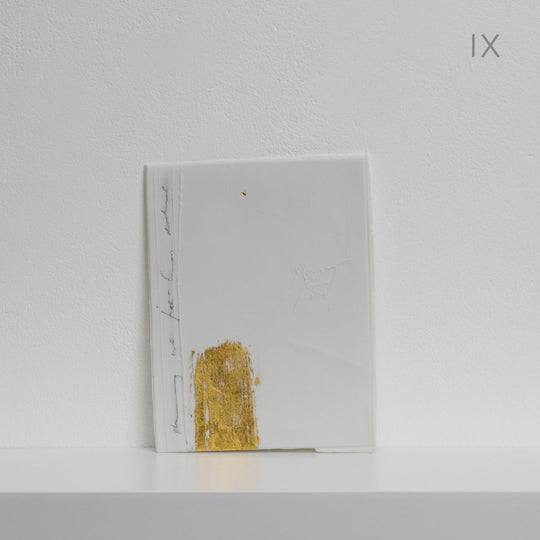 Edmund de Waal: things not words, I-XXIV, 2025