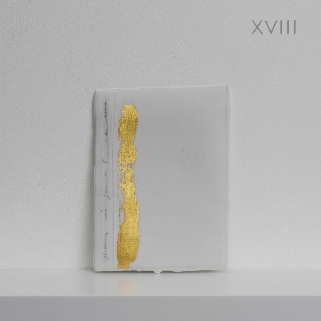 Edmund de Waal: things not words, I-XXIV, 2025