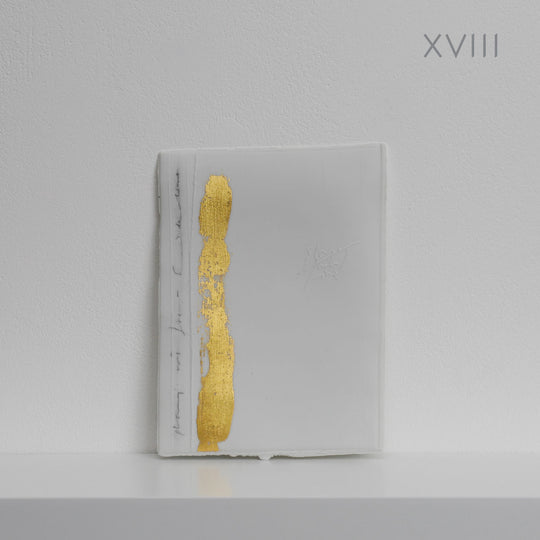 Edmund de Waal: things not words, I-XXIV, 2025