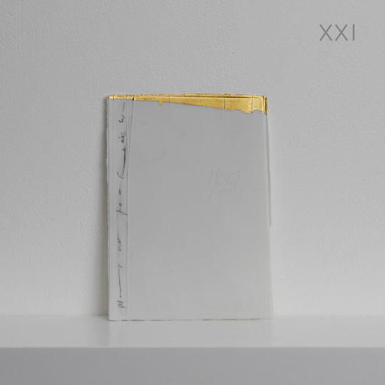 Edmund de Waal: things not words, I-XXIV, 2025