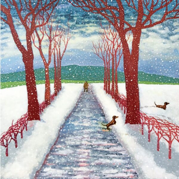 Hockney's Winter Christmas Card Pack