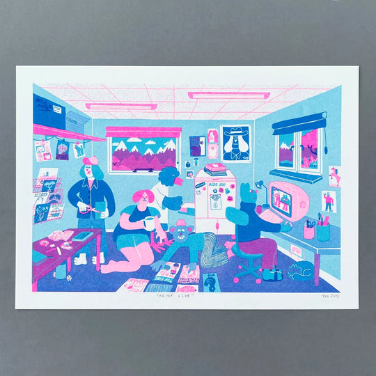 Print Club Riso Print by Yuk Fun