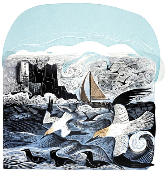 Gannets and Seal Song Notecard Set