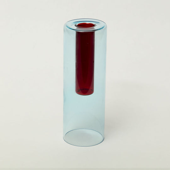 Reversible Vase  Blue / Red