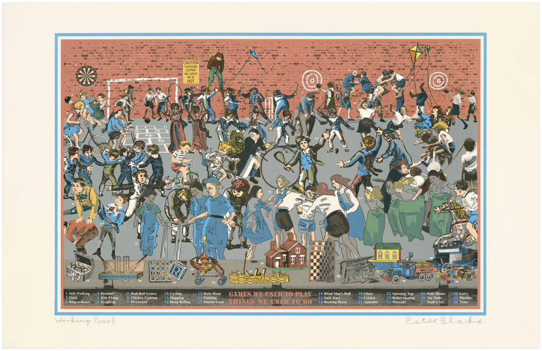 Sir Peter Blake: Games We Used To Play, Things We Used To Do