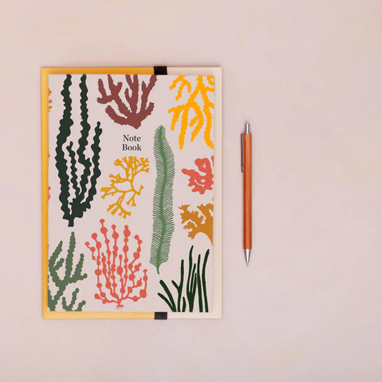 A5 Notebook & Folder Seaweed