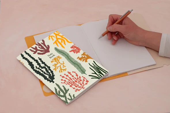 A5 Notebook & Folder Seaweed