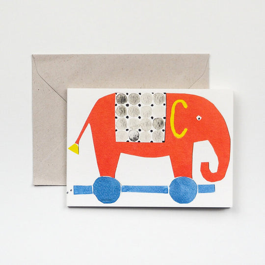Elephants Greetings Card